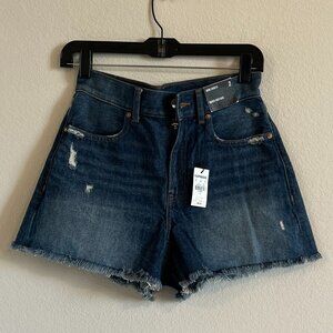NEW Express super high rise mom shorts